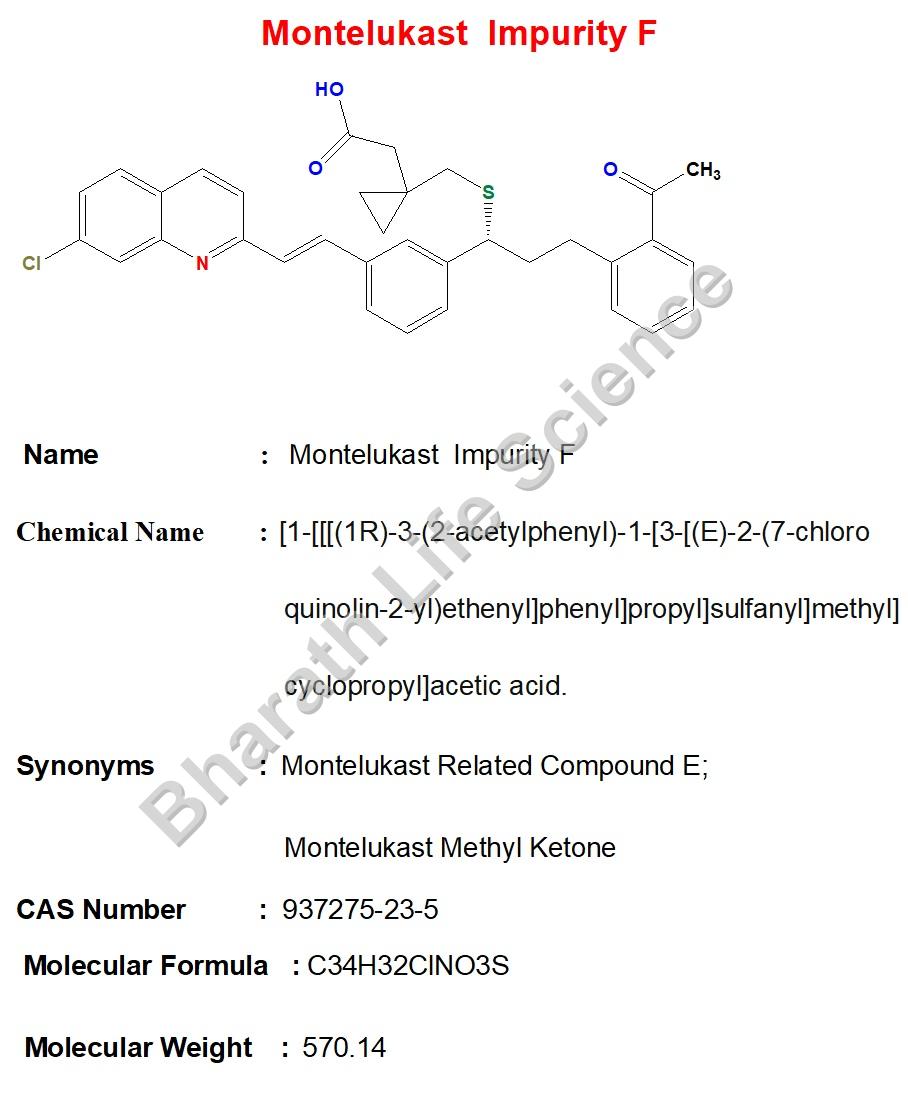 Montelukast  Impurity F